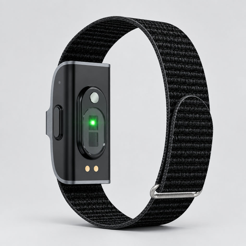 Smart Bracelet with Heart Rate and Temperature Monitoring